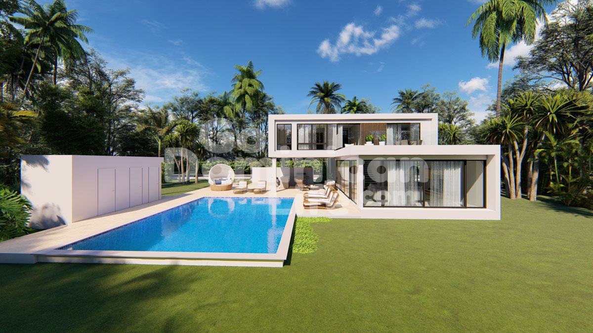 4 bedrooms villa, Clean Lines and a Modern Design