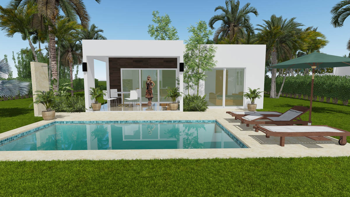 Affordable and Modern 2 Bedrooms Villa G