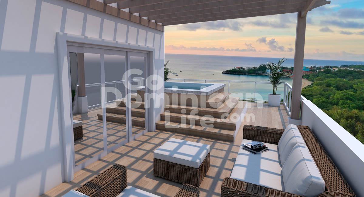 Pre-construction villa with Ocean View in the hills of Sosua
