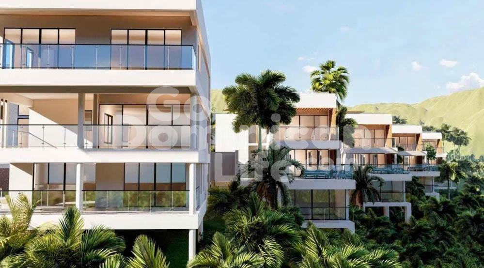 Beautiful New 4 Bedroom Hill Top Villa With Ocean Views in Las Terrenas, V5