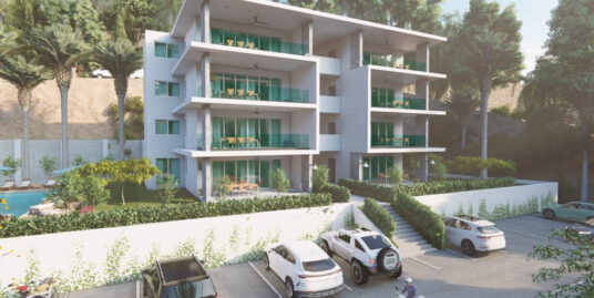 Mountain View 2 Bedroom Apartment with Modern Design in Las Terrenas 3D