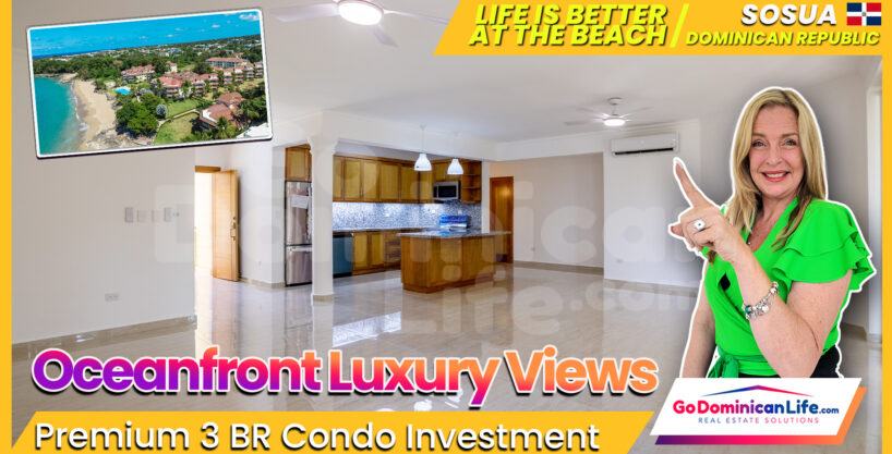 Luxury Condo in Exclusive Beachfront Community, Private Beach Access Sosúa #15-B2