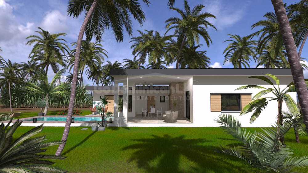 Spacious 4 Bedroom Villa in Tranquil Residence near Beach in Las Terrenas V2