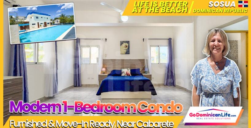 Amazing One  Bedroom Apartment in the Hill of Sosua