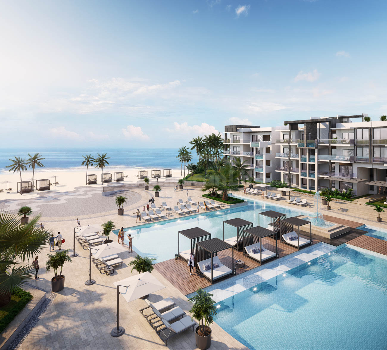 3 Bedroom Beachfront Apartment in a Luxury Pre-Construction Project Residence