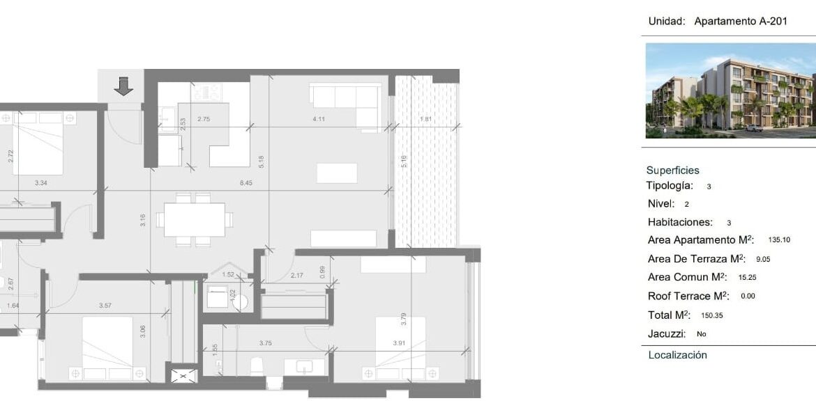 A-201 floor plan