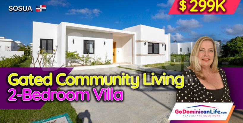 Charming 2-Bedroom villa in a growing gated community
