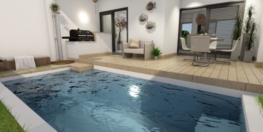 3 Bedroom Townhouse with Pool and BBQ Area L34