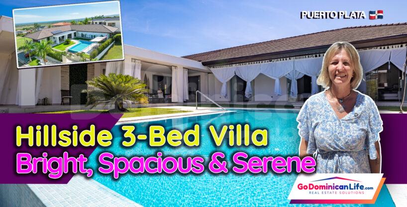 Splendid Home in the Green Hills of Puerto Plata