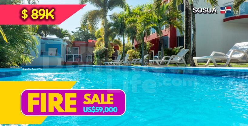 Charming Furnished Studio in Sosua – Steps from the Beach