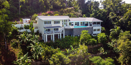 Stunning Hillside Home with Ocean Views, Minutes from the Beach – A Tropical Paradise Awaits!