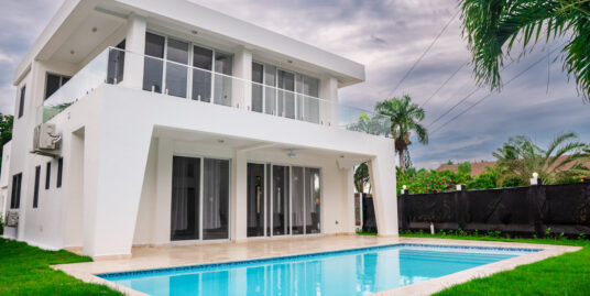 Tropical Elegance: Fully Furnished 3-Bedroom Villa in Exclusive Community In Cabarete