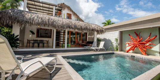 Dreamy Caribbean Oasis – 3-Bedroom Villa with Bungalow & Pool Near Playa Las Ballenas