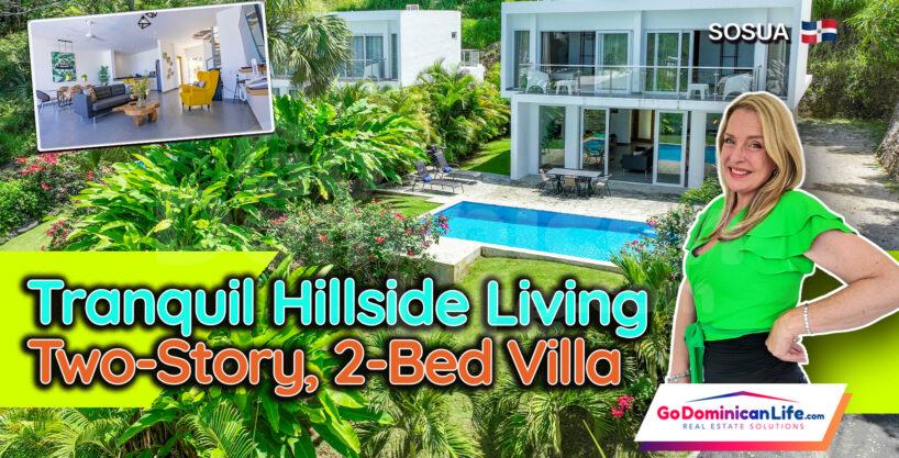 Serene Luxury Oasis: Modern Elegance with Panoramic Ocean Views in Sosua’s Hills