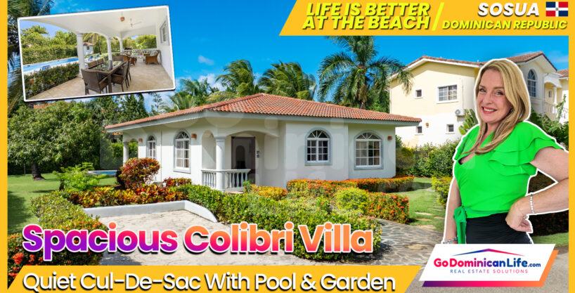Charming & Spacious Colibri Villa with Private Pool in a Tranquil Gated Community