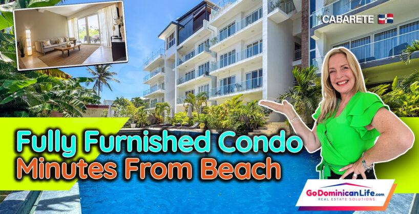 Elegant 2-Bedroom Garden & Pool View Apartment – Just Minutes from Playa Encuentro
