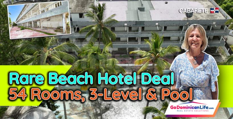 Fixer-Upper Hotel Complex with Huge Potential – Steps from the Beach