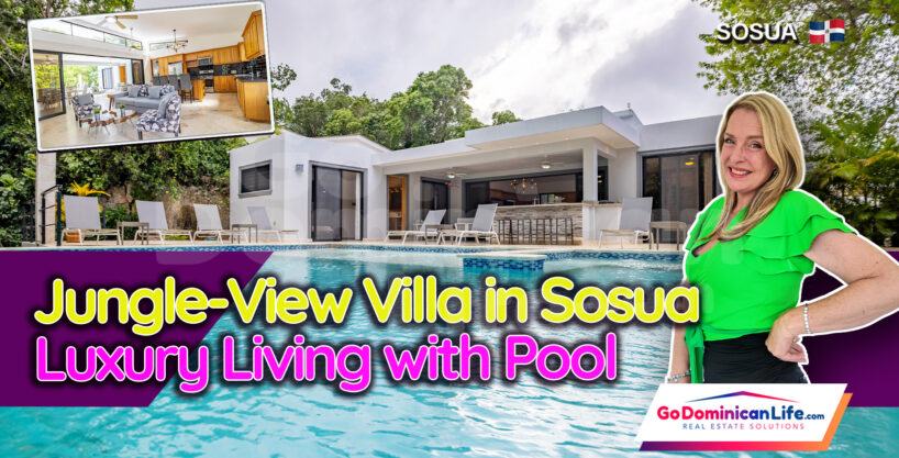 Exquisite 4-Bedroom Ravine Villa with Infinity Pool In Sosua