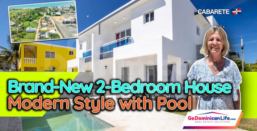 Brand-New 2-Bedroom Home with Pool – Peaceful Location near Cabarete