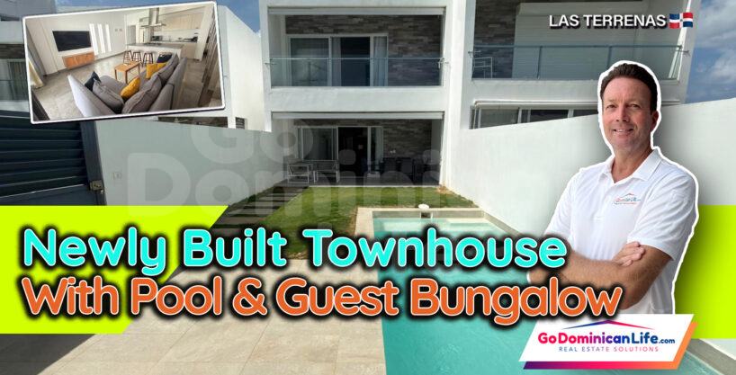 Modern Townhouse with Private Pool & Bungalow – Steps from Popi Beach