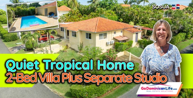 Charming 2-Bedroom Home with Independent Studio in a Top Gated Community