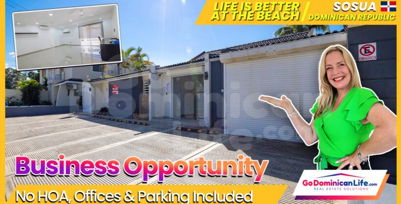Prime Commercial Space for Sale in Sosúa – Caribbean Investment Opportunity