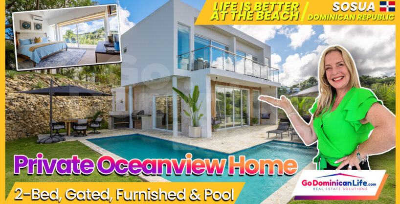 Modern Oceanview Sanctuary – Luxury Villa in the Hills of Sosua, Villas Agua Dulce