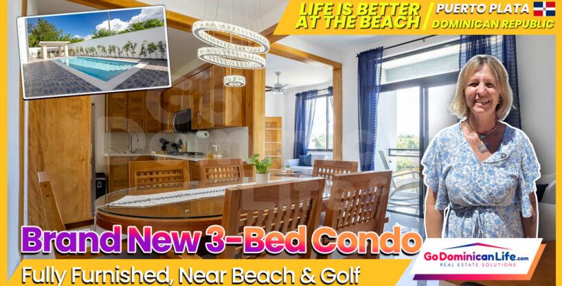Brand New 3-Bedroom Condos – Near Beach & Golf Course