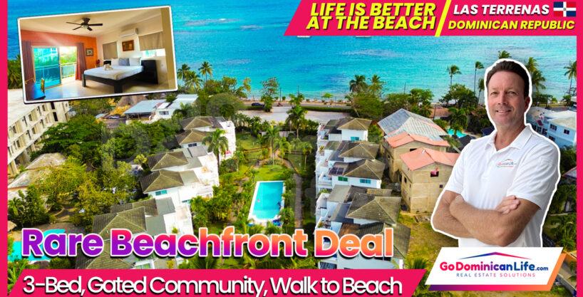Beachfront 3-Bedroom Apartment for Sale – Las Terrenas