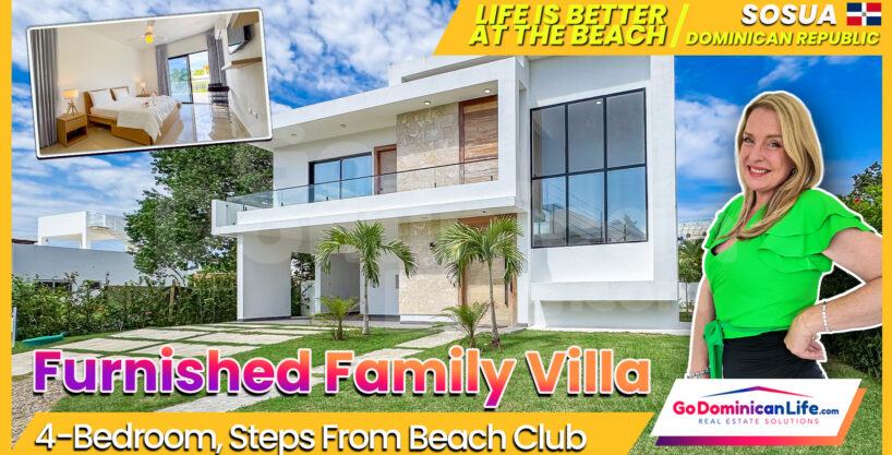 Turnkey 4-Bedroom Villa in Villas Marinas