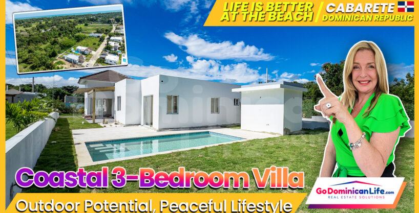 Modern 3-Bedroom Coastal Home in Cabarete – Peaceful Living