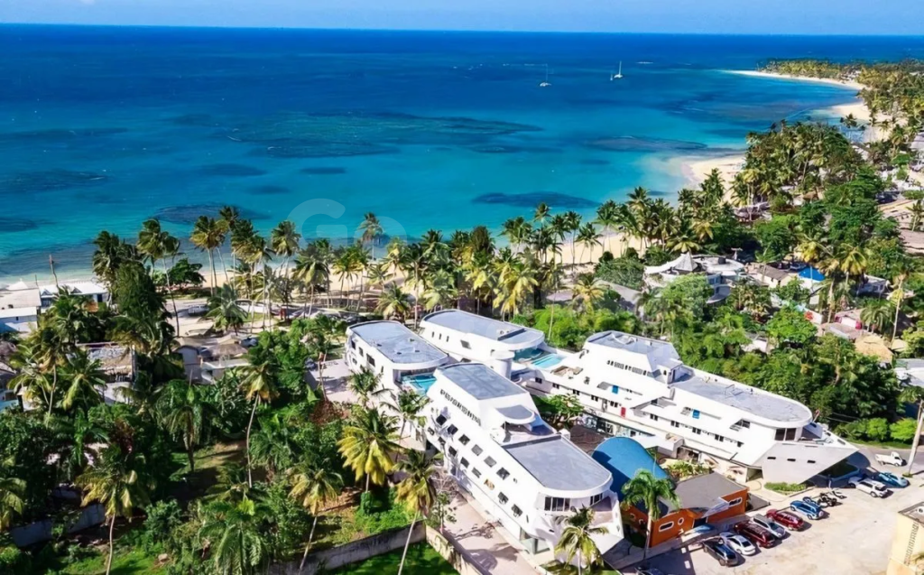 Las Terrenas Dominican Republic aerial view