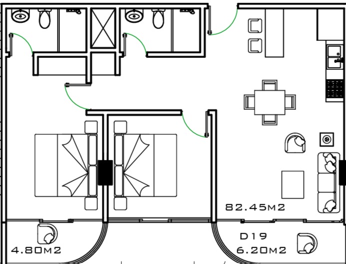 D-19 Floor Plan TC101252